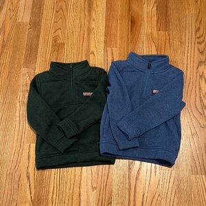 Vineyard Vines Fleece lined quarter zip
